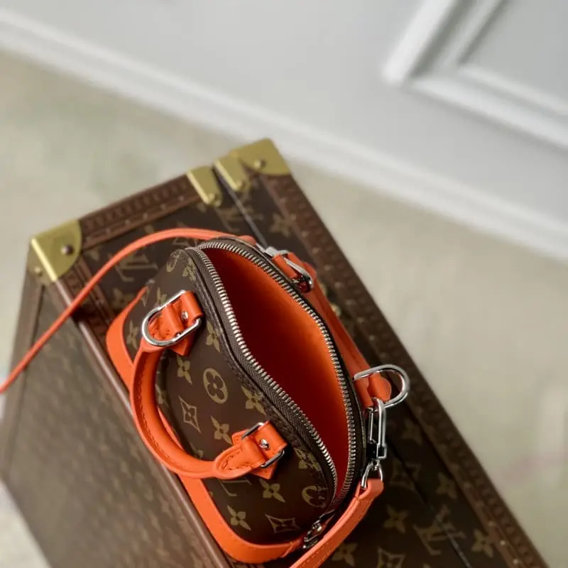 M82717 Old Flower Orange 18x12x8cm High Quality Bags - Image 9