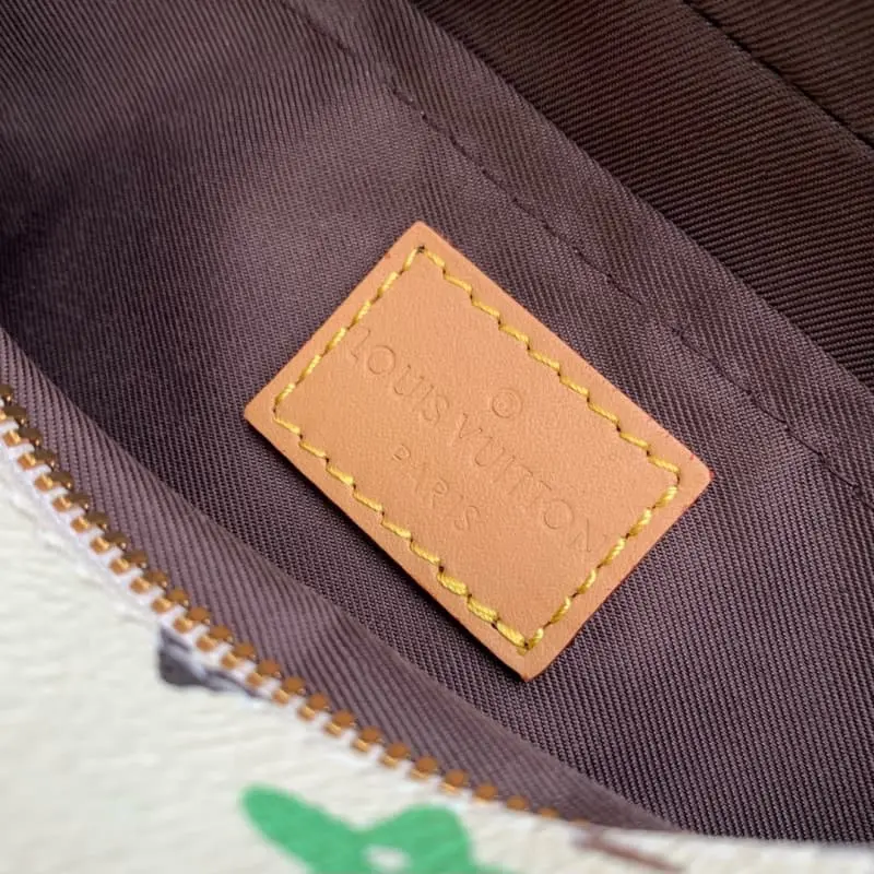 M25132 White Flower 18.5x13x8cm High Quality Bags - Image 9