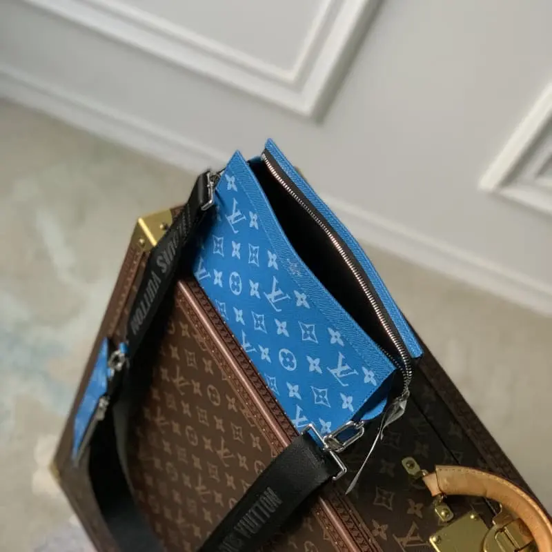 M81124 Blue Flower 18.5x11x6.5cm High Quality Bags - Image 9