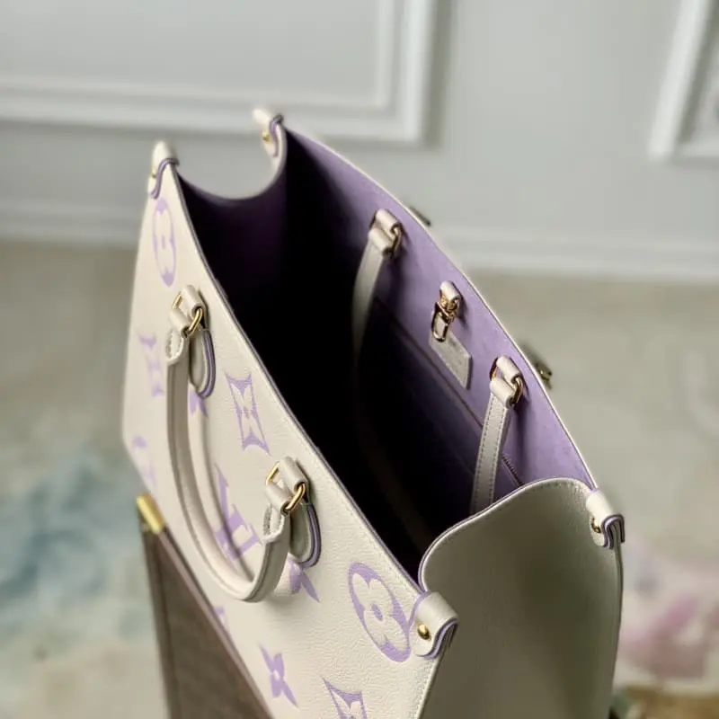 M45494 Silk Screen Purple 34x26x13cm High Quality Bags - Image 9