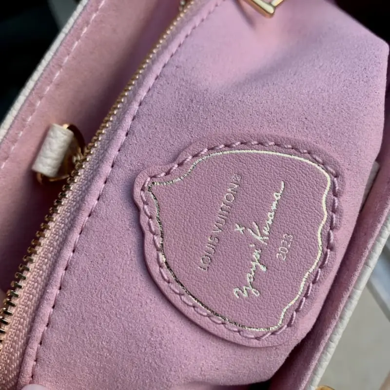 M21732 Beige flowers 25x19x11.5cm High Quality Bags - Image 9