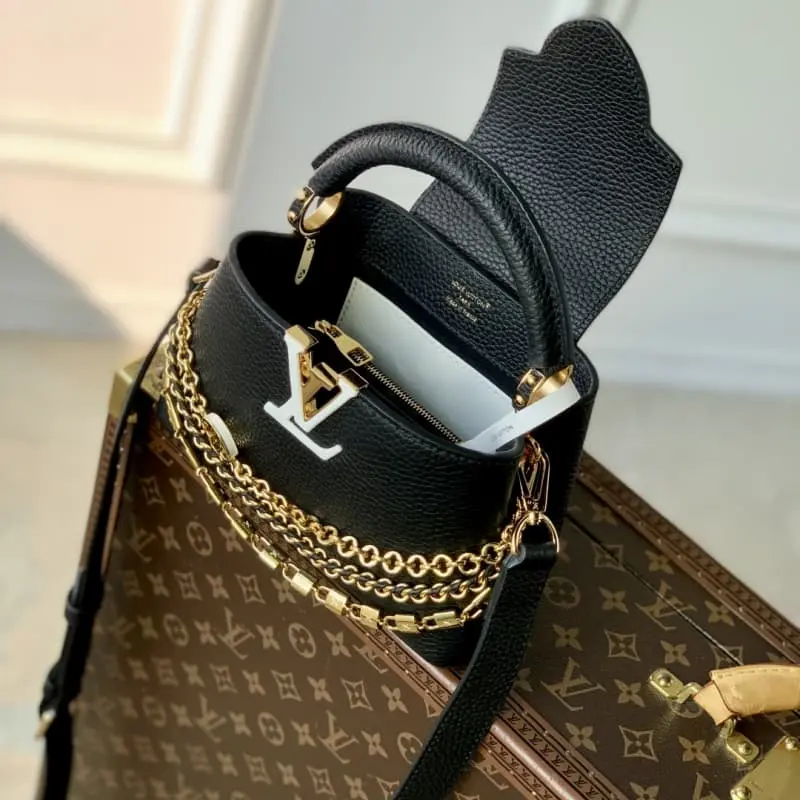 M12345 Black 13.6x8x21cm High Quality Bags - Image 9