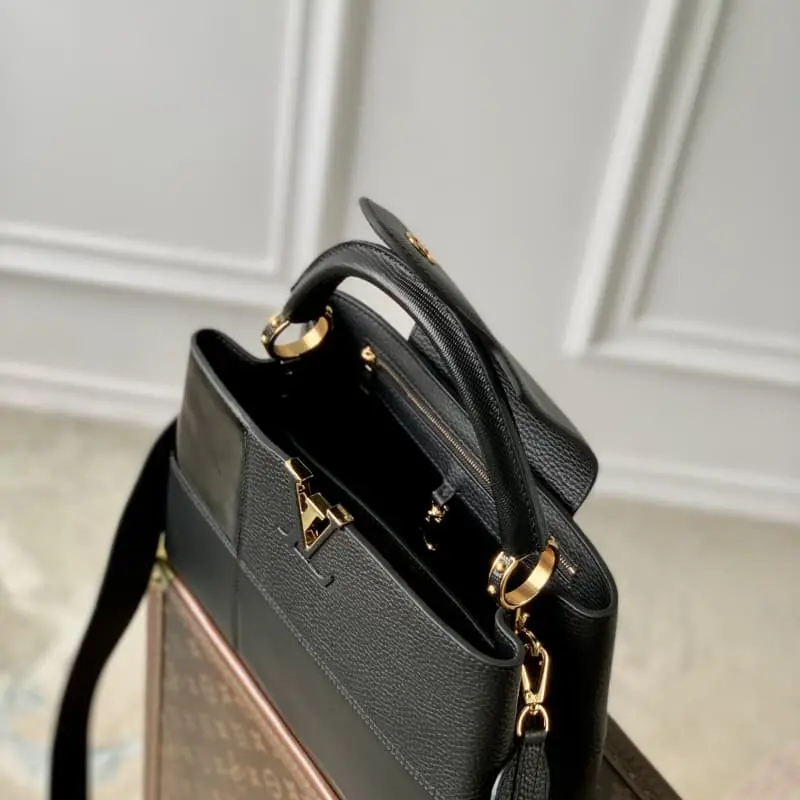 M48865 Black puzzle small 27x18x9cm High Quality Bags - Image 9