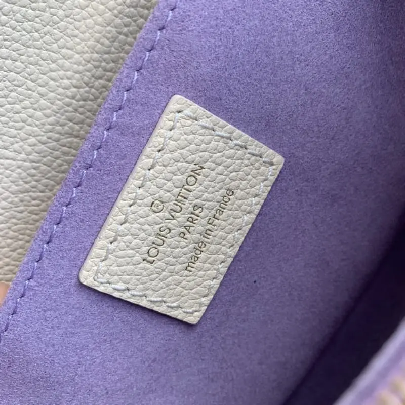 M46596 Silkscreen Purple 21.5x13.5x6cm High Quality Bags - Image 9