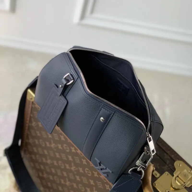 M11602 Dark Blue 17x13x27cm High Quality Bags - Image 9