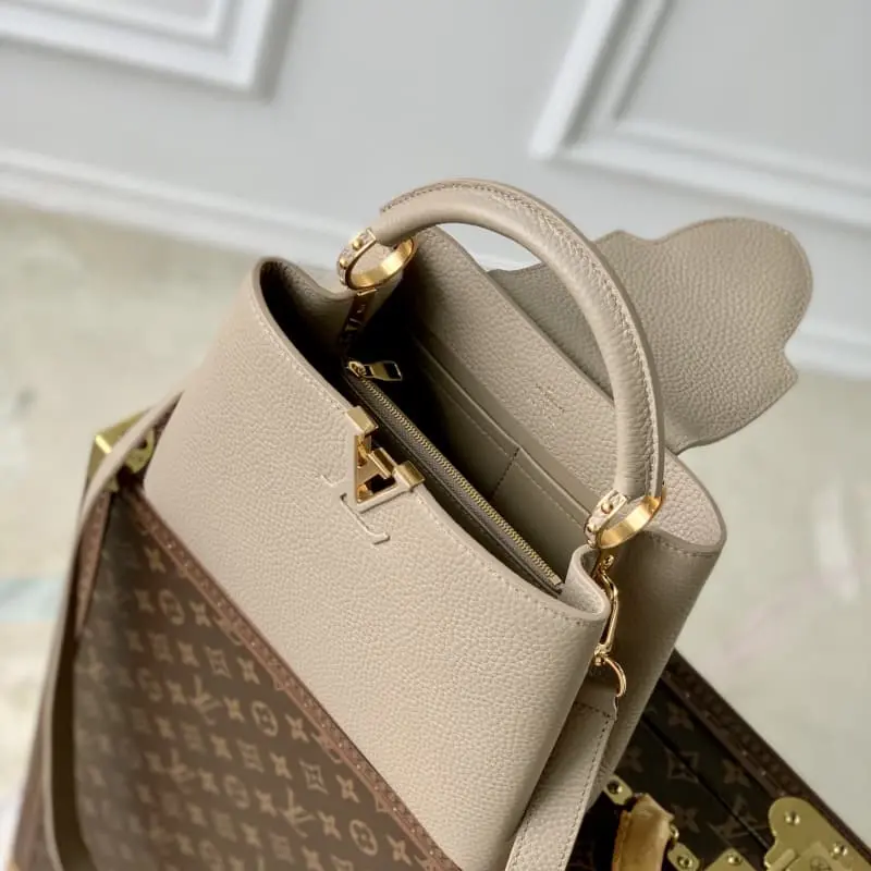 M24727 Light Brown Small 27x17.3x9cm High Quality Bags - Image 9