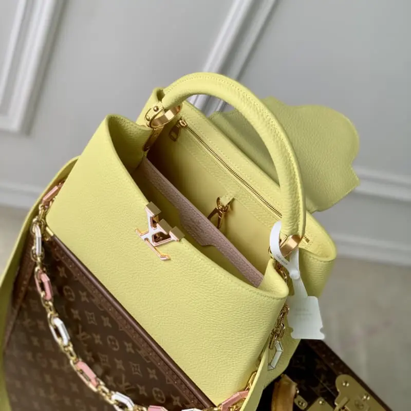 M24683 Lemon YellowMedium 31x20x11cm High Quality Bags - Image 9