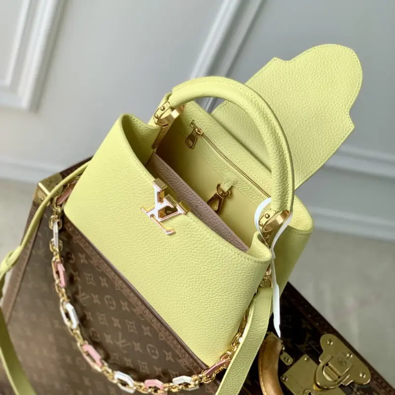 M24683 Lemon Yellow Small 27x18x9cm High Quality Bags - Image 9