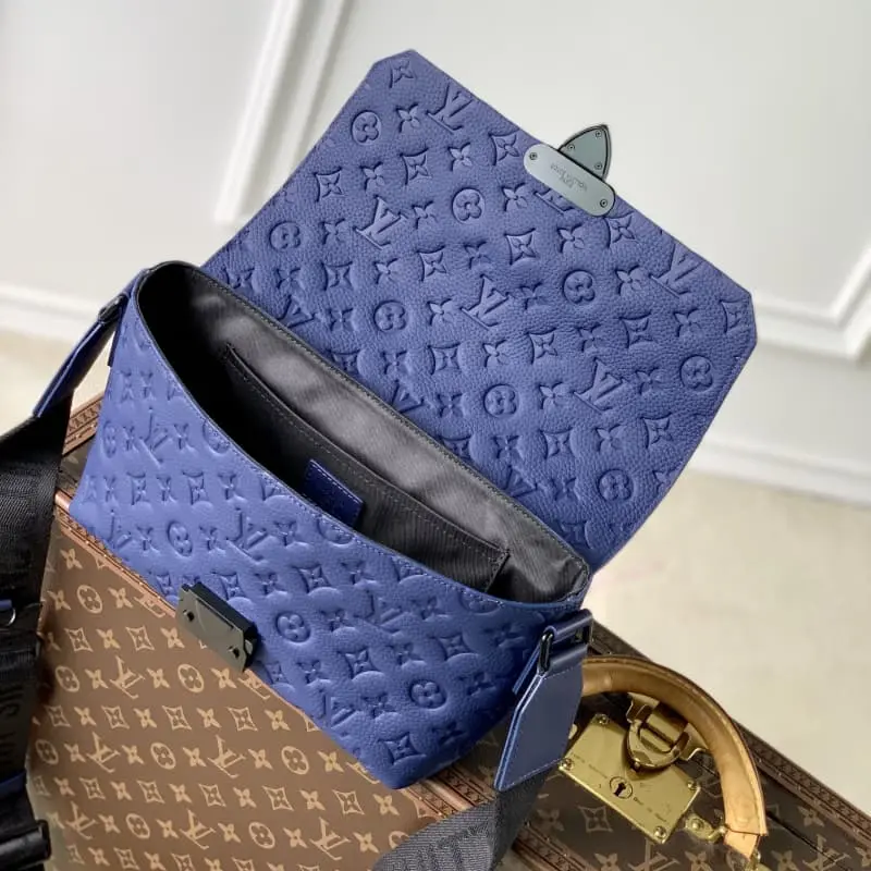 M24439 Dark Blue 28x16x10cm High Quality Bags - Image 9