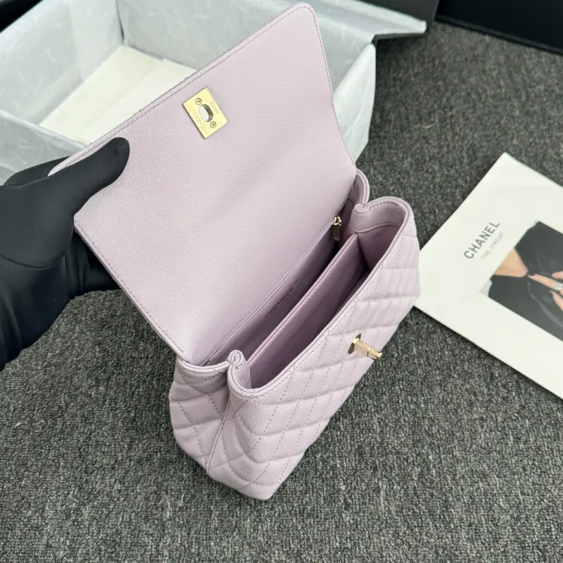 Small Size 24cm Cowhide Handle High Quality Bags - Image 13