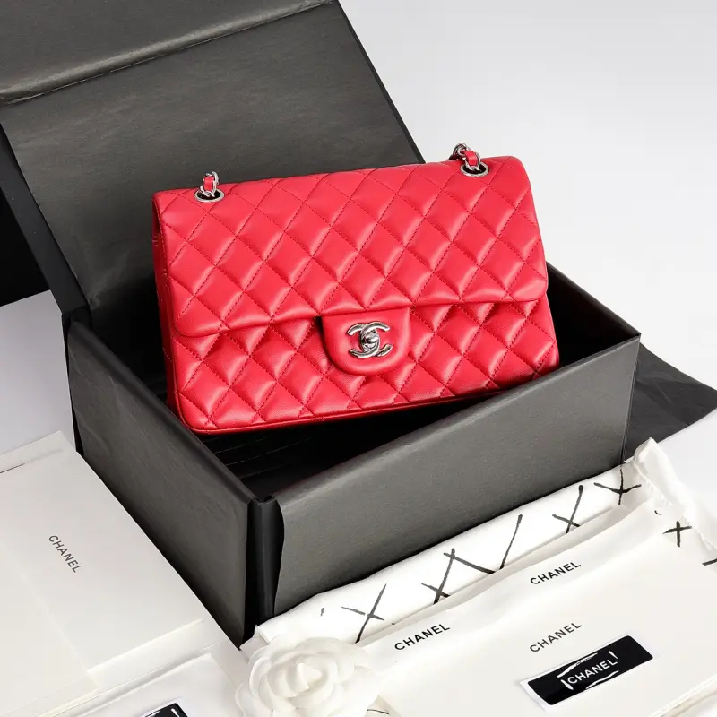 Medium 25cm Goat Leather High Quality Bags