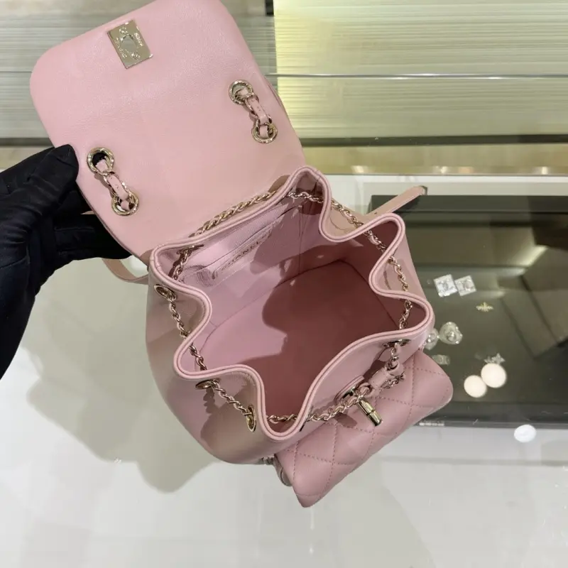 24p Calf Backpack Small Size High Quality Bags - Image 15