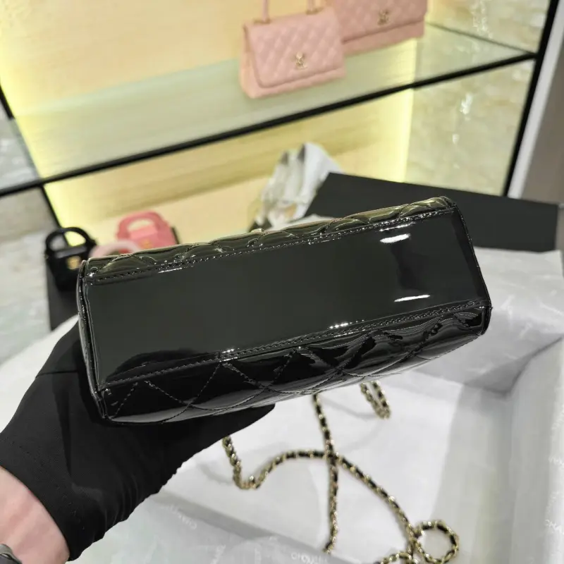 23k Patent Leather Black Box High Quality Bags - Image 10