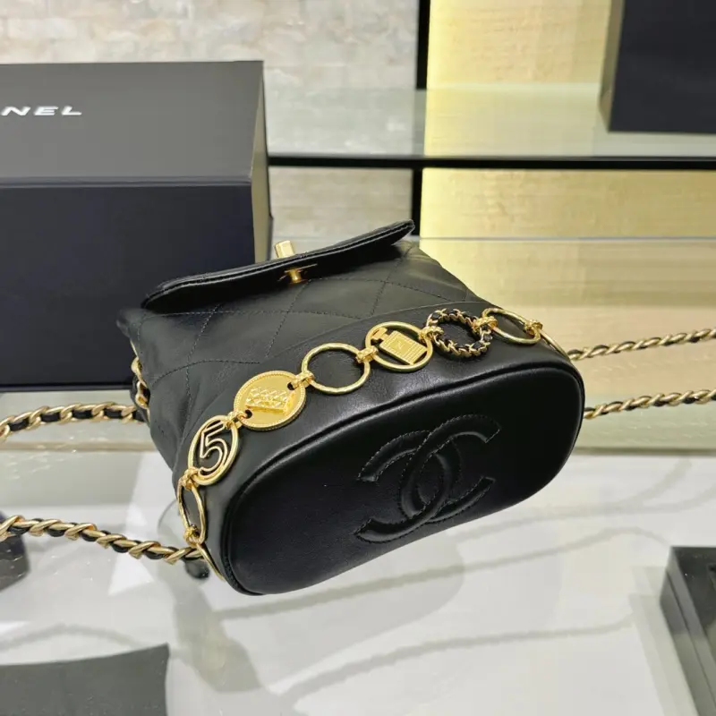 23B Gold Coin Backpack High Quality Bags - Image 13