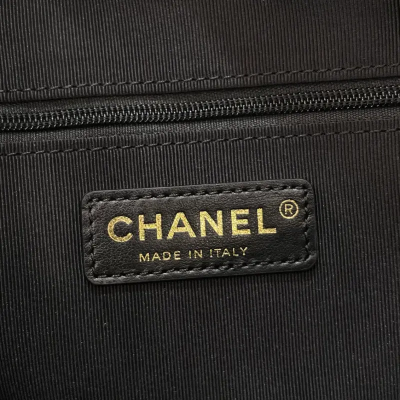 23s Leather Shell Bag Black Large High Quality Bags - Image 9