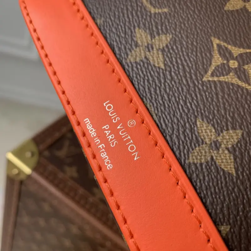 M82717 Old Flower Orange 18x12x8cm High Quality Bags - Image 8