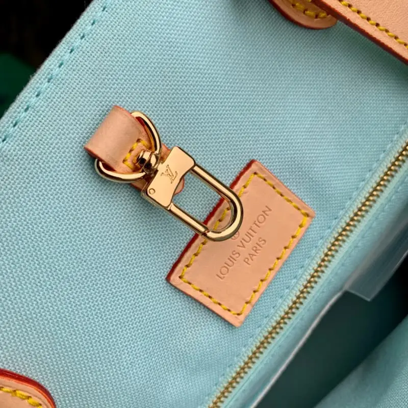 N40518 Blue Grid 35x27x14cm High Quality Bags - Image 8