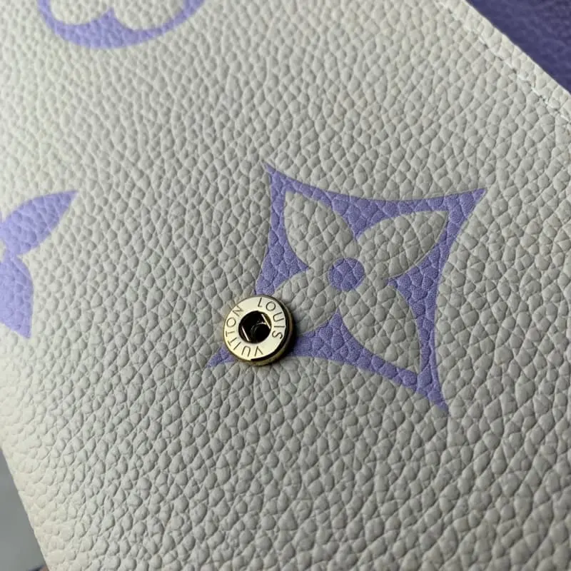 M81049 Taro Purple 19.5x10.5x2.5cm High Quality Bags - Image 8