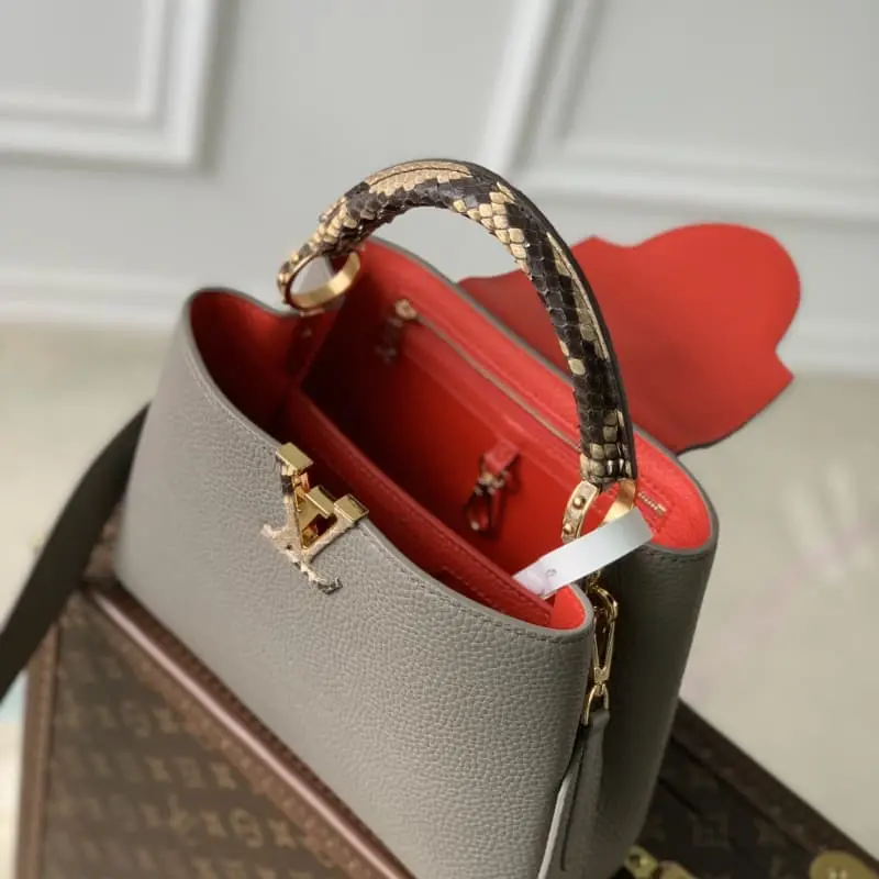 M82068 Light brown snake pattern 27x18x9cm High Quality Bags - Image 8