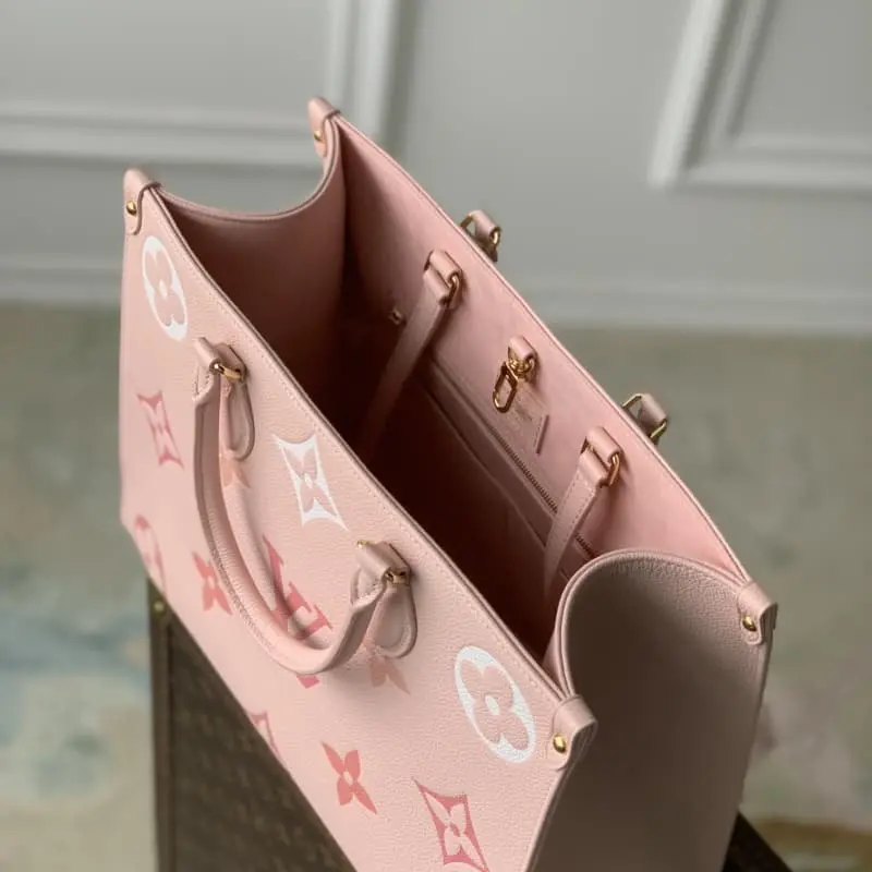 M46542 Pink Silk Screen 35x27x14cm High Quality Bags - Image 8