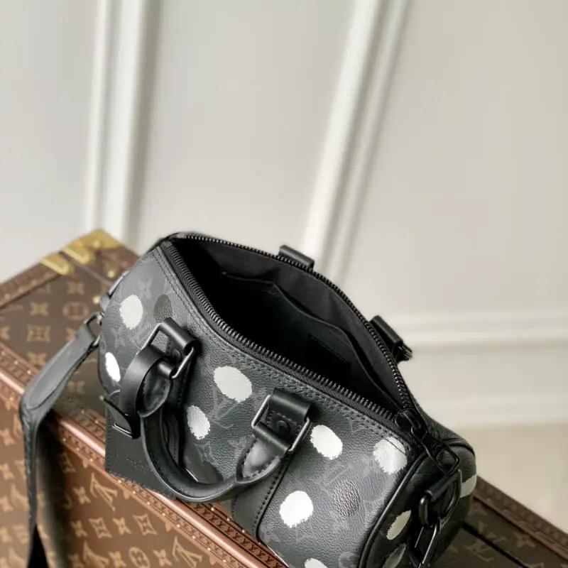 M46406 Black Silk Screen 25x15x11cm High Quality Bags - Image 8