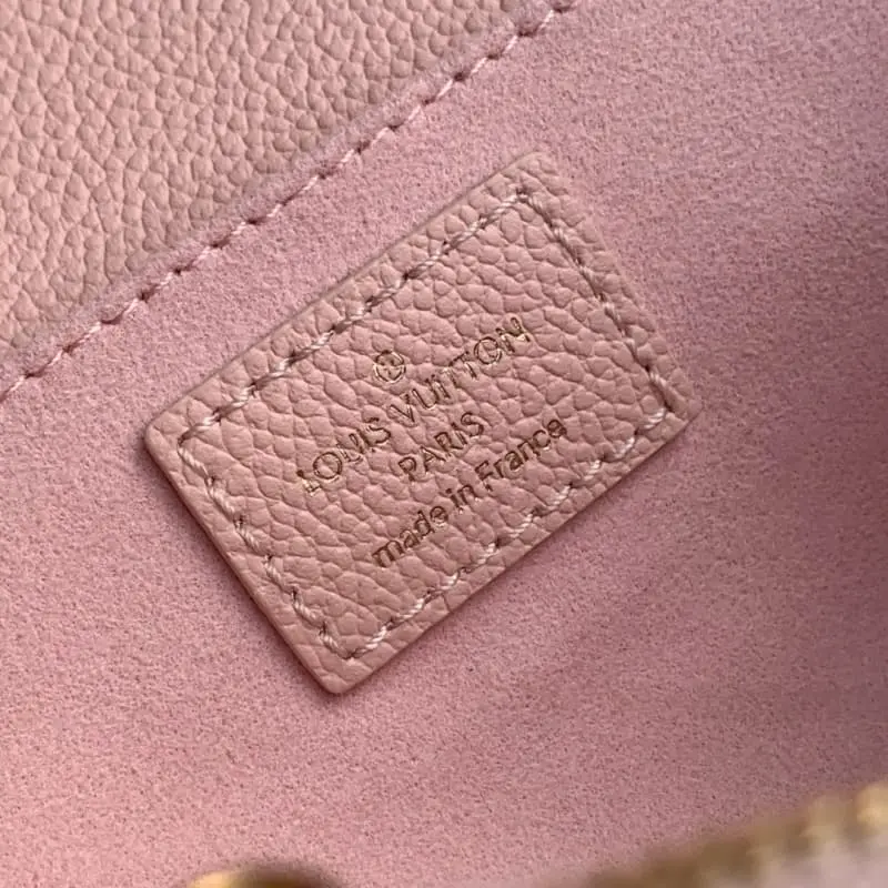 M14208 Pink Silk Screen 13.5x6x21.5cm High Quality Bags - Image 8