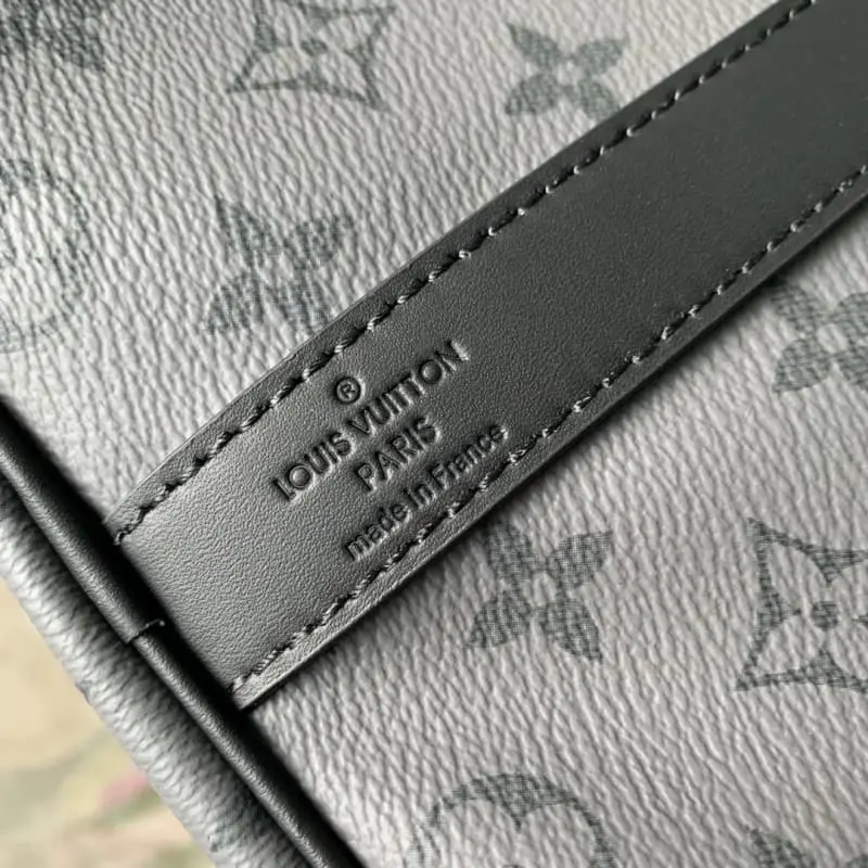 M11481 Silver Flower Light Blue 45 45x27x20cm High Quality Bags - Image 8