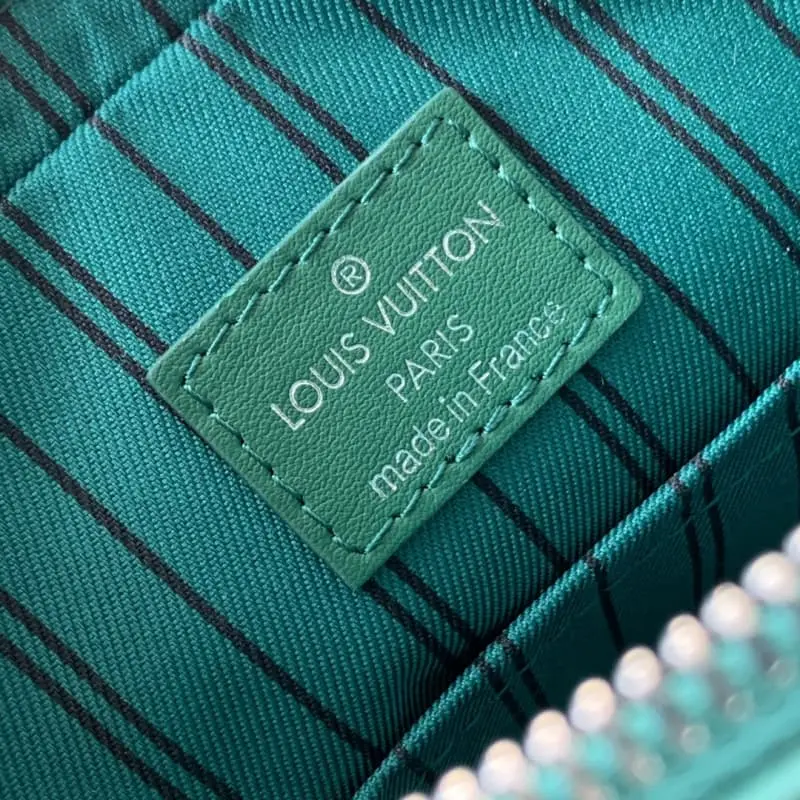 M12766 Green 18.5x7x25cm High Quality Bags - Image 8