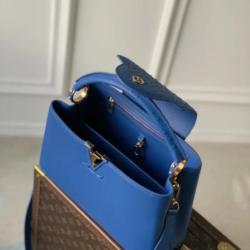 M81409 Blue Small 27x18x9cm High Quality Bags - Image 8