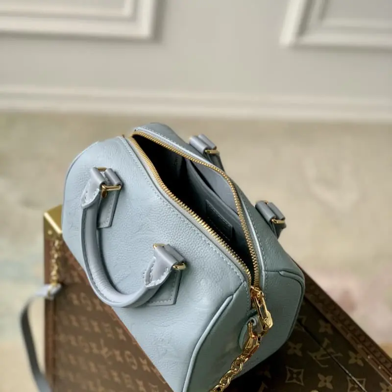 M58953 Embossed Blue 20.5x13.5x12cm High Quality Bags - Image 8