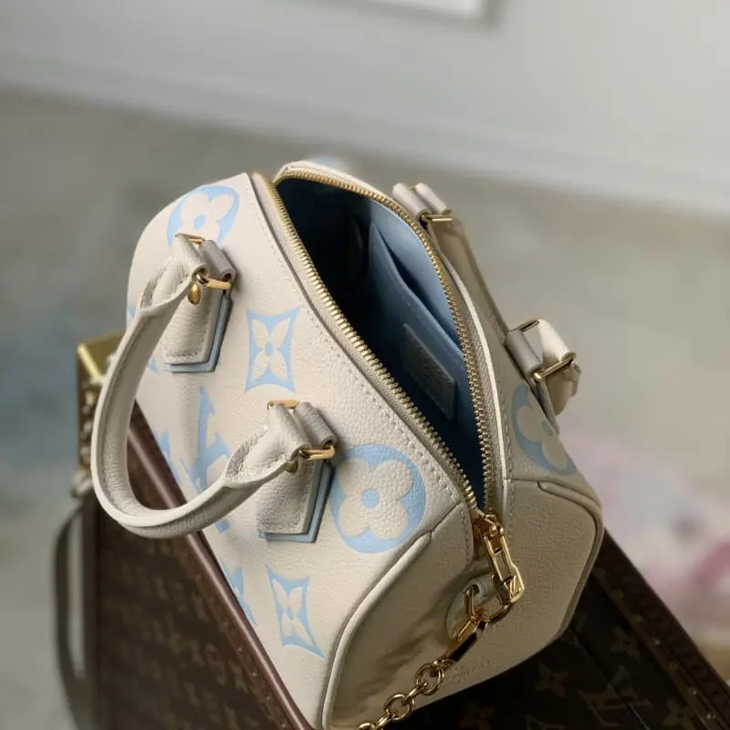 M46397 Blue Silk Screen 20.5x13.5x12cm High Quality Bags - Image 8