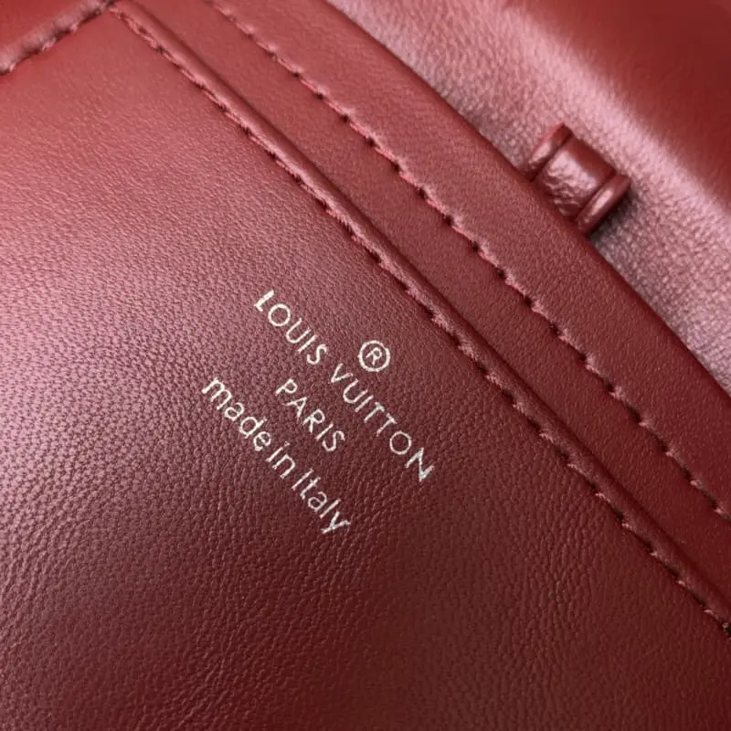 M12567 Wine Red 14x9x20cm High Quality Bags - Image 8