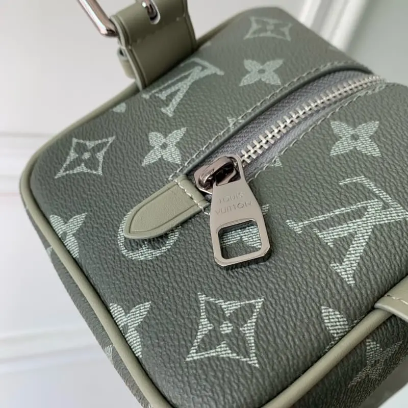 M11559 Grey Green 23x13x12cm High Quality Bags - Image 7
