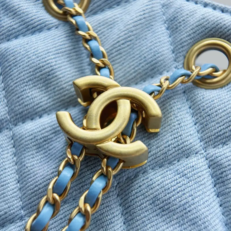 25s Hobo Light Denim Small High Quality Bags - Image 12