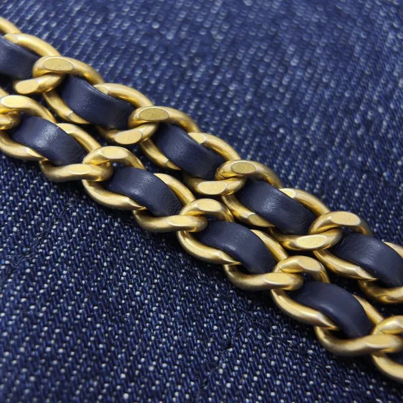 25c Double Shoulder Bag Denim High Quality Bags - Image 12