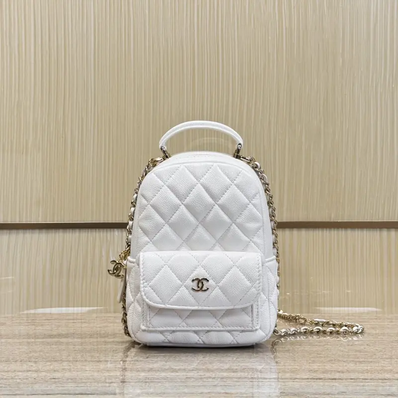 24c Small backpack white High Quality Bags - Image 12