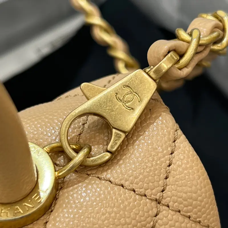 Small Size 24cm Cowhide Handle CM 6 High Quality Bags - Image 5