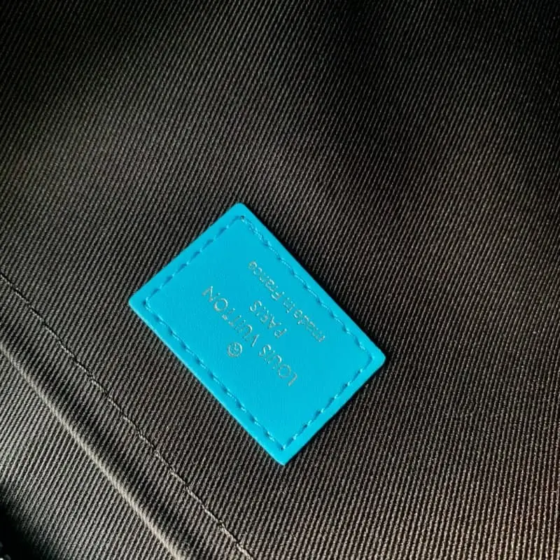 M44466 Grey Flower Blue HH153 26x20x5cm High Quality Bags - Image 8