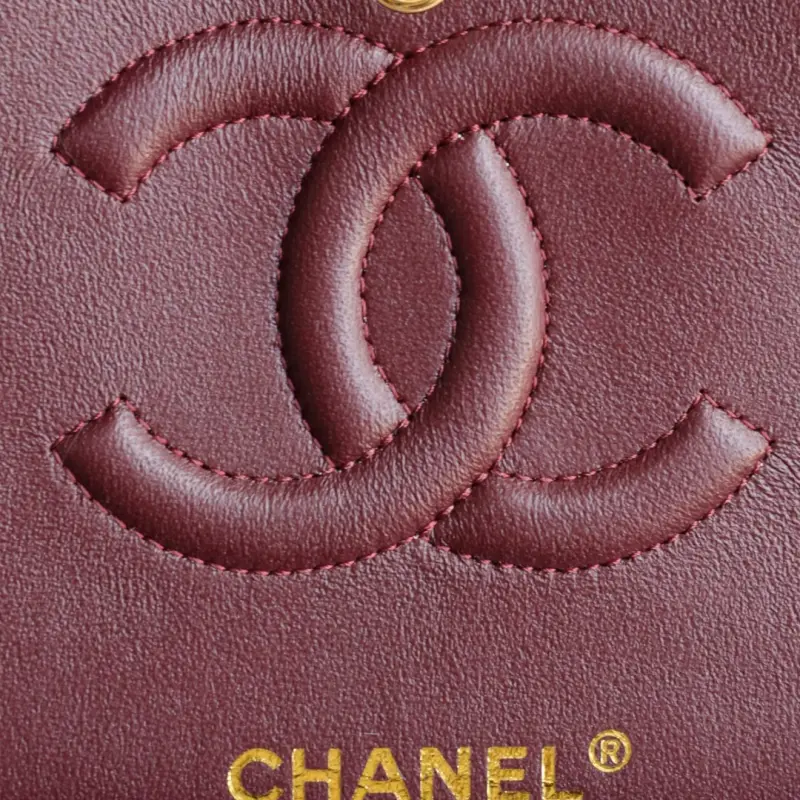 CF Medium 25cm Lichee Pattern Leather CM 11 High Quality Bags - Image 12