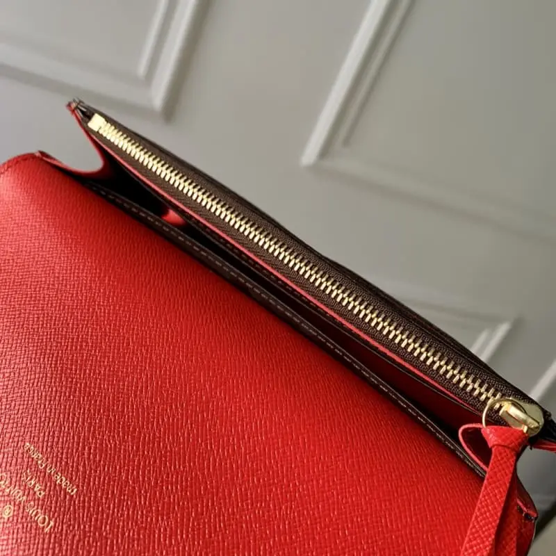 M63544 Leather buckle brown red 19x10cm High Quality Bags - Image 8