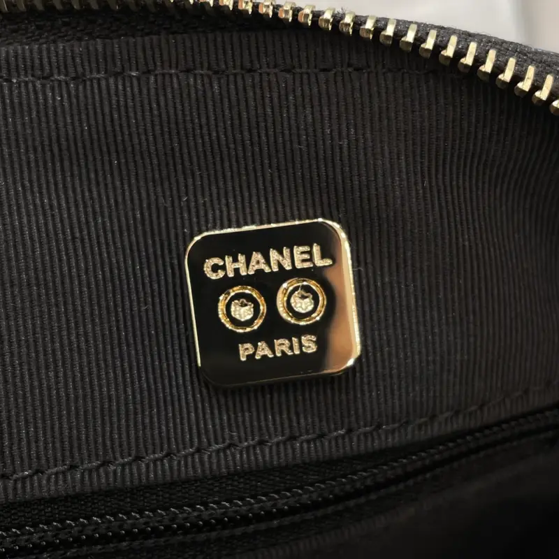 23s Leather Shell Bag Black Large High Quality Bags - Image 8