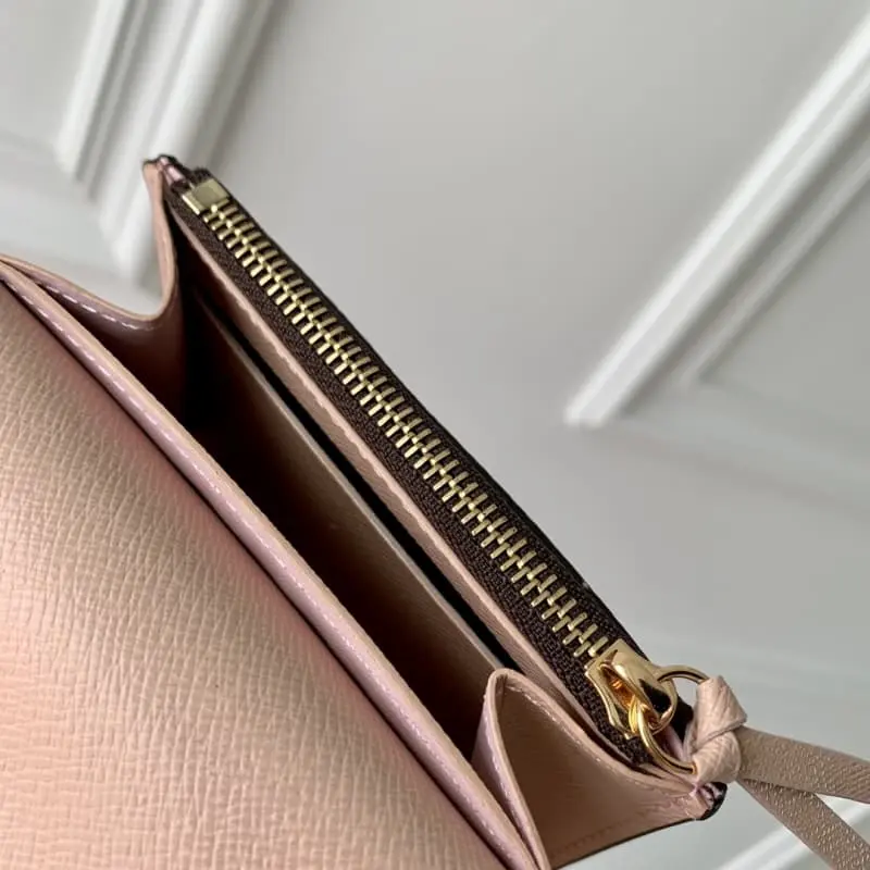 N64423 Gold button brown pink 11X8cm High Quality Bags - Image 8