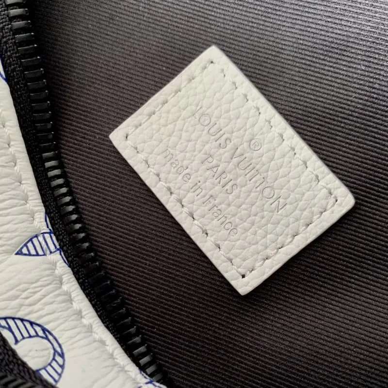 M25227 White Flower 30x15x8cm High Quality Bags - Image 8