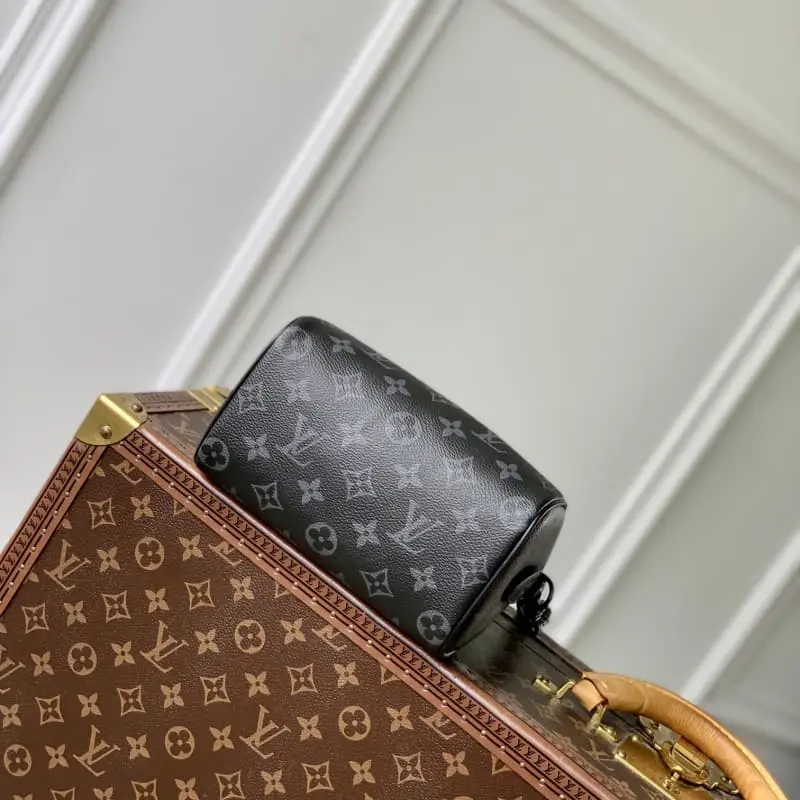 M24606 Black Flower S1 18x12.5x11cm High Quality Bags - Image 6