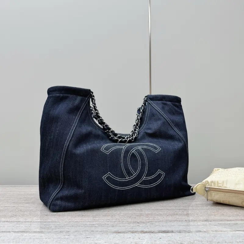 Vintage Totte Deep Denim High Quality Bags