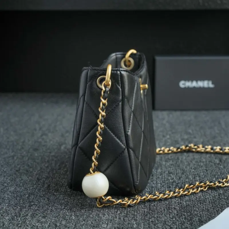 Double Pearl Hobo Bag 24s High Quality Bags - Image 3