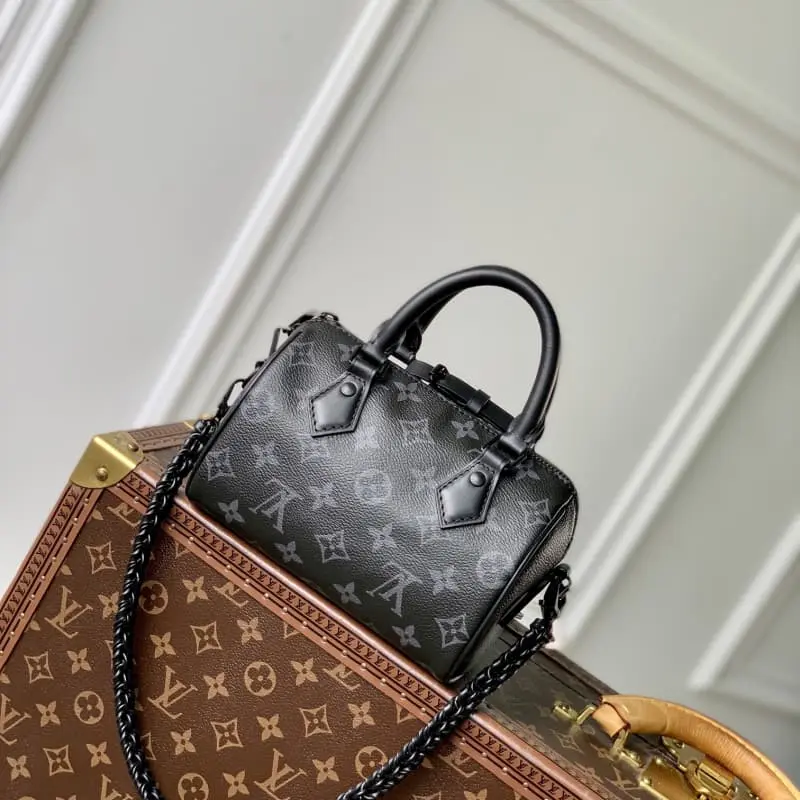 M24606 Black Flower S1 18x12.5x11cm High Quality Bags - Image 5