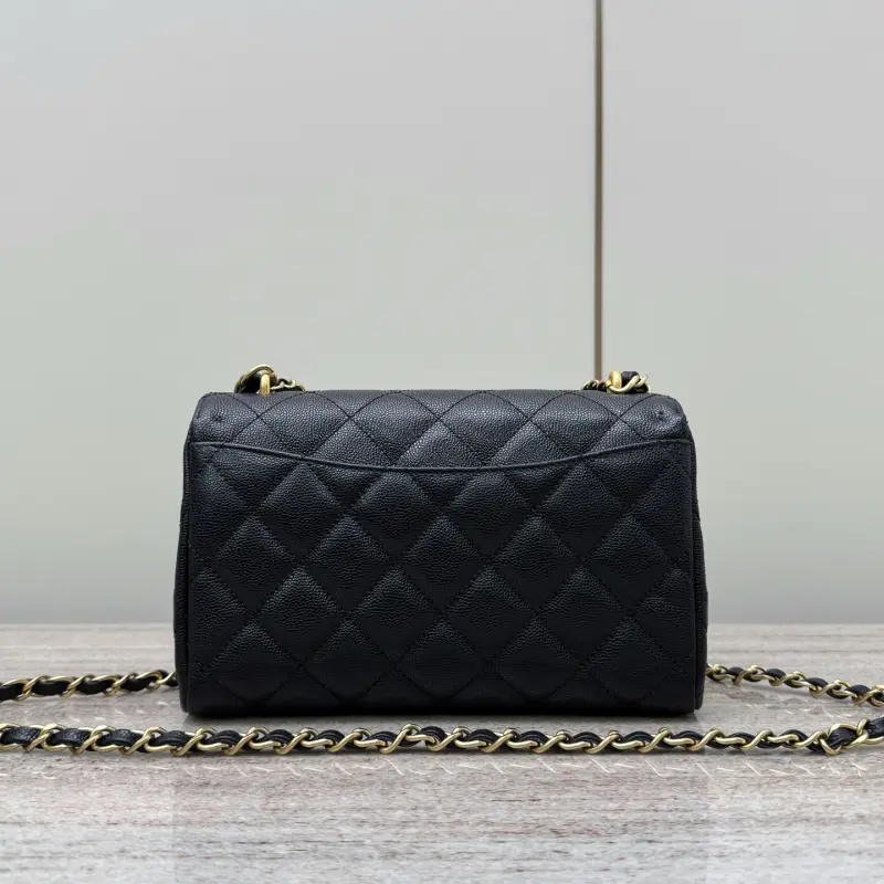 25p Double Chain Black High Quality Bags - Image 2