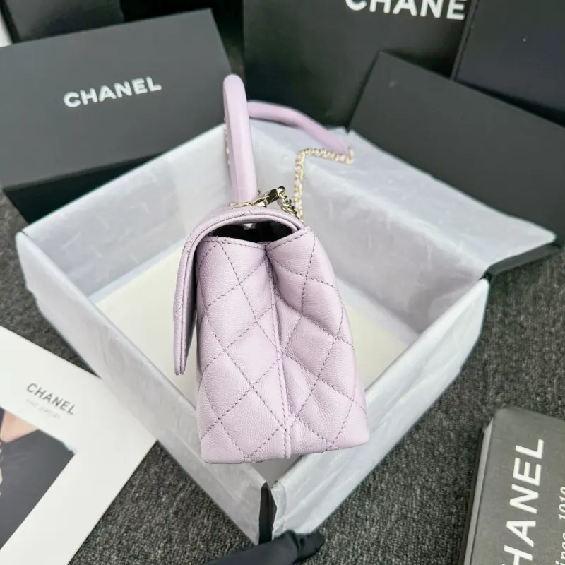 Small Size 24cm Cowhide Handle High Quality Bags - Image 2