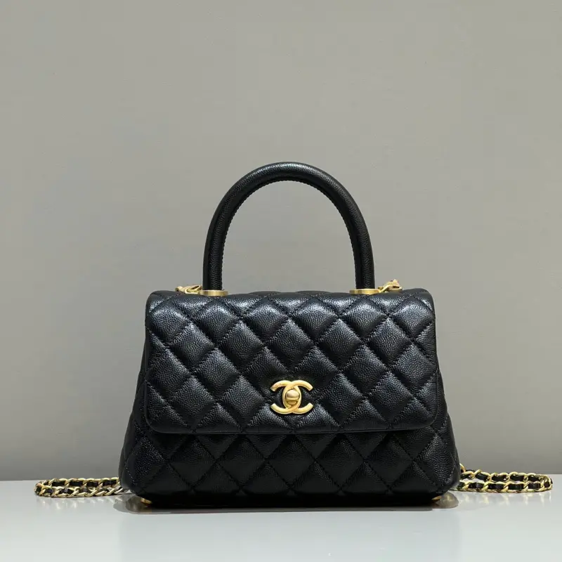 Small Size 24cm Cowhide Handle CM 7 High Quality Bags